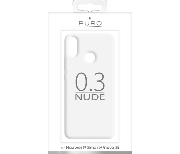 ETUI PURO 0.3 Nude do Huawei P Smart+ (przezroczysty) PURO 0 - 1441398 - zdjęcie 3